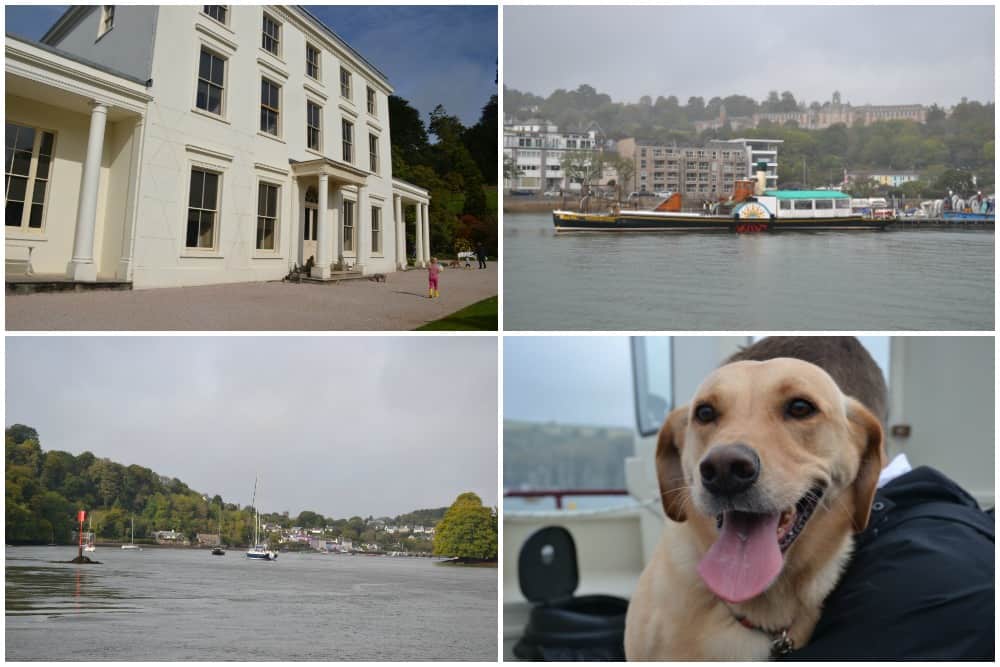 Day on the River Dart - pictures exploring Greenway