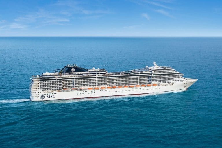 MSC Preziosa at sea