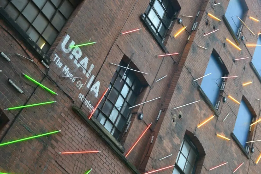 Muse light strips Barge House Street