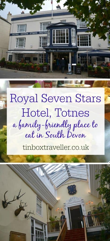 A family-friendly lunch at the Royal Seven Stars Hotel in Totnes. A perfect place to eat during the Round Robin tour with Dartmouth Steam Railway #Totnes #visitTotnes #SouthDevon #foodie #foodreview #hotel #hotelreview