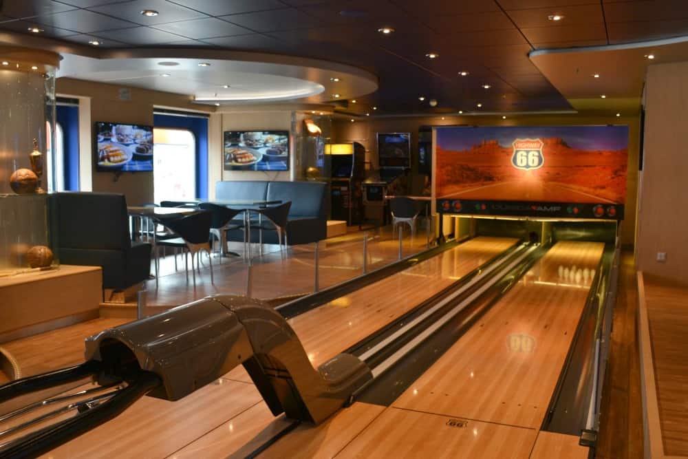 Sports and Bowling Diner - what's onboard MSC Preziosa for families