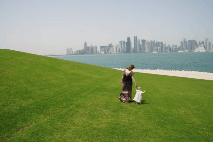 Wandermust Family in Qatar