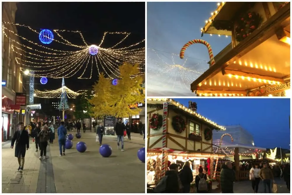 Bristol German Christmas Market collage