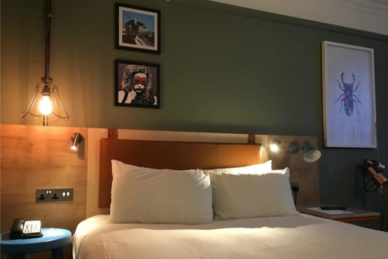 Double room at the Mercure Bristol Grand Hotel