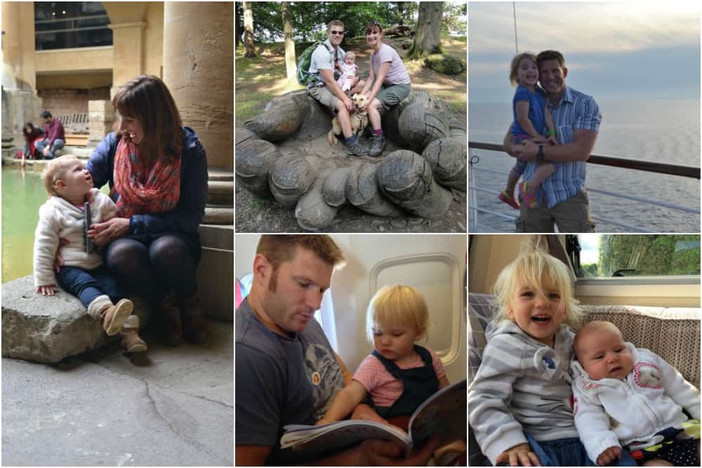 Pictures of the Tin Box Traveller family from five years of travel blogging
