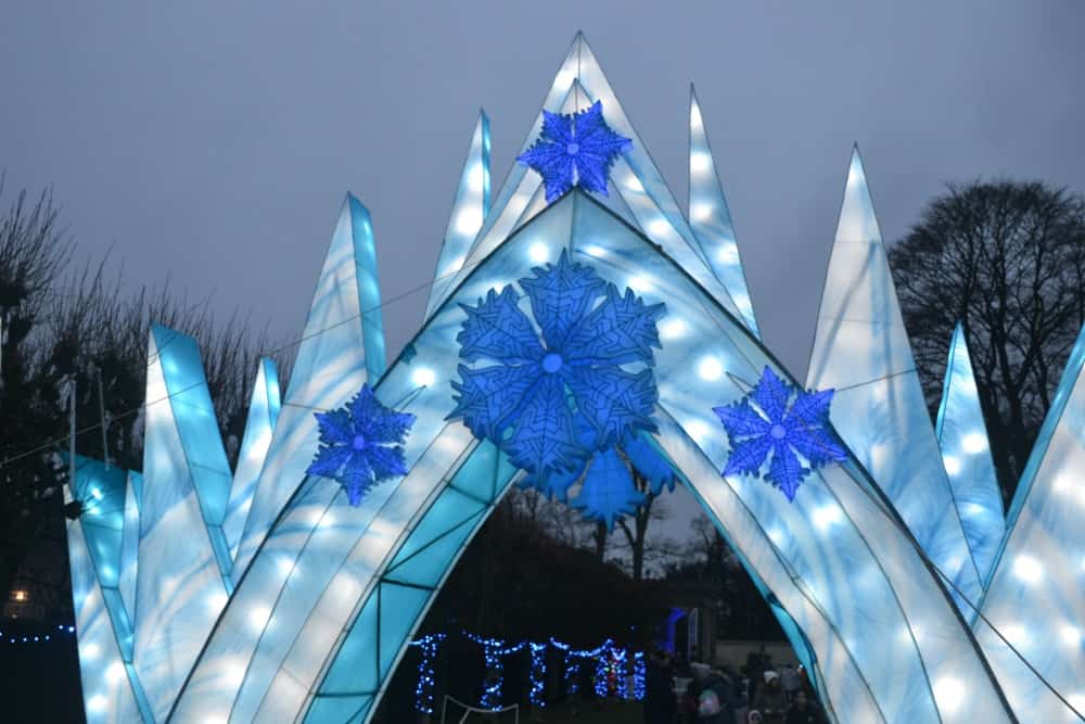 Snow Queen's palace - Longleat Festival of Light