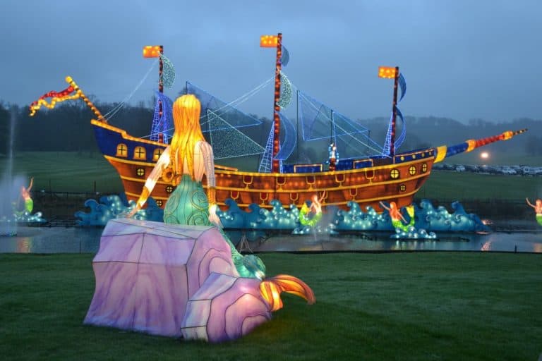 The Little Mermaid - Longleat Festival of Light