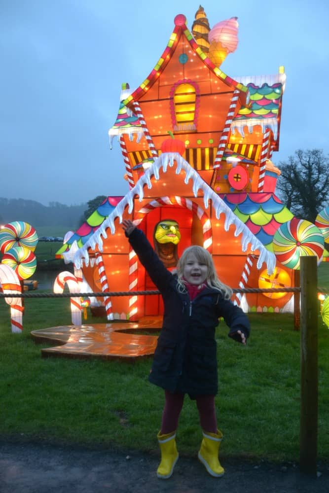 Tot and Ginger Bread House - Longleat Festival of Light