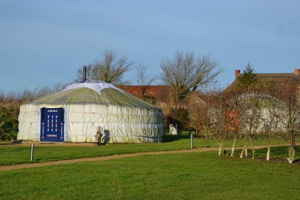 Yurts Caalm Camp review luxury glamping in Dorset