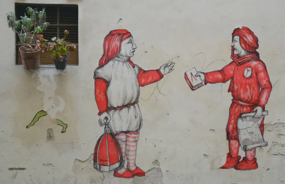 Florence street art - essential sights in Florence