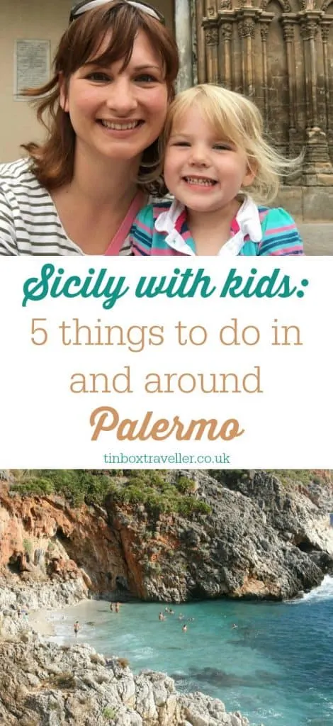Things to do in and around Palermo with kids. Wander around this ancient, cultural melting pot or hire a car to explore more of Sicily #travel #traveltips #Italy #Sicily #familytravel #fanilytravelblog