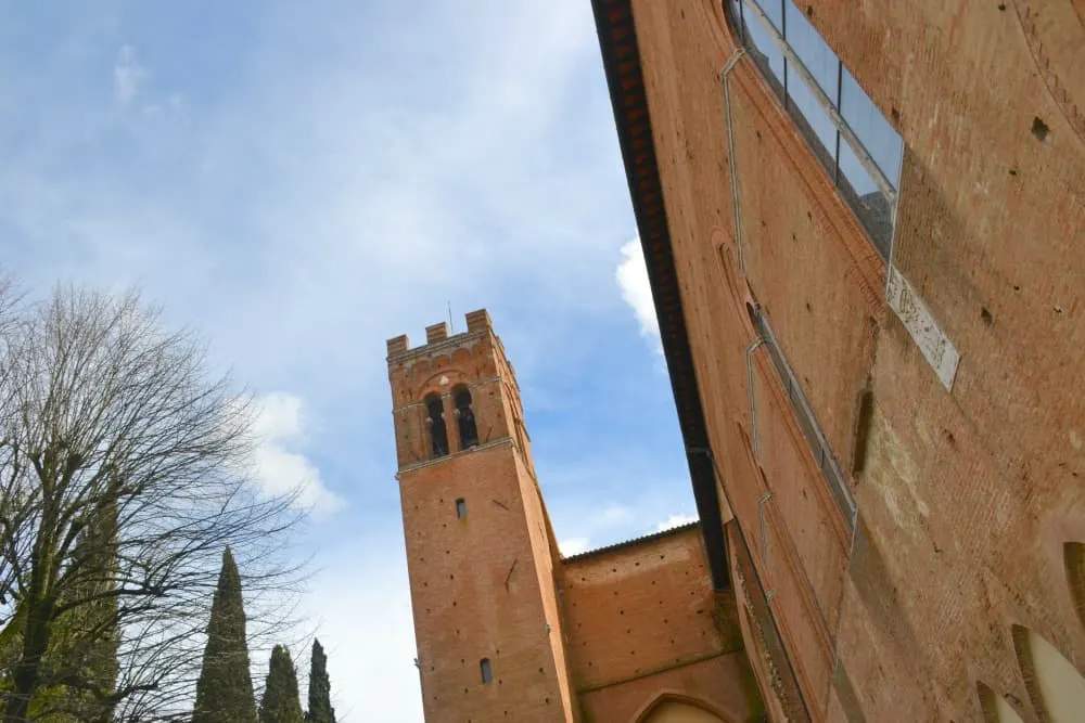 Basilica San Domenico, Siena Italy with kids