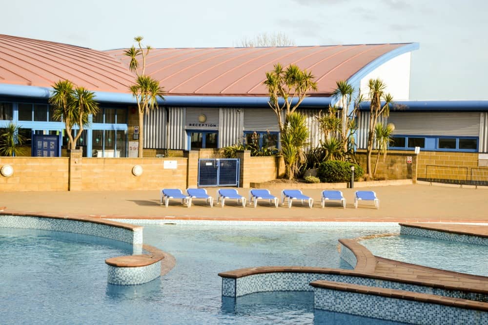 Fun pools at Hendra Holiday Park in Newquay - Cornwall Holiday park