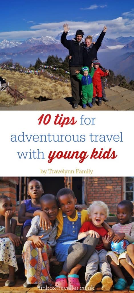 A guest post from Jenny who writes Travelynn Family. She is a master of adventurous travel with young kids and is currently on an epic trip in Africa. But how does she do it? Here's her tips