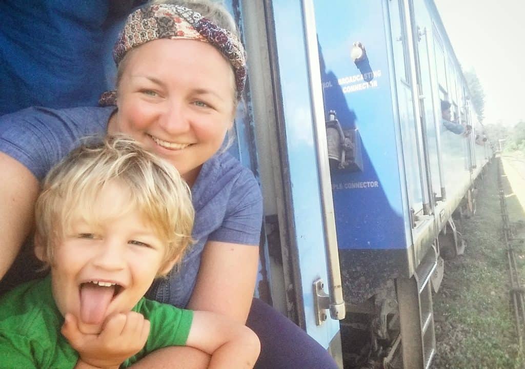Train to Haputale - tips for adventurous travel with young kids