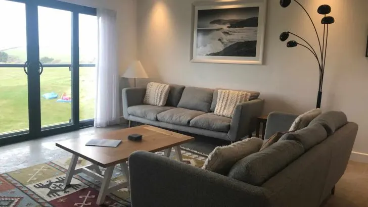 Malin living room - Reviewed: The Point at Polzeath
