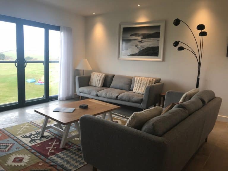 Malin living room - Reviewed: The Point at Polzeath