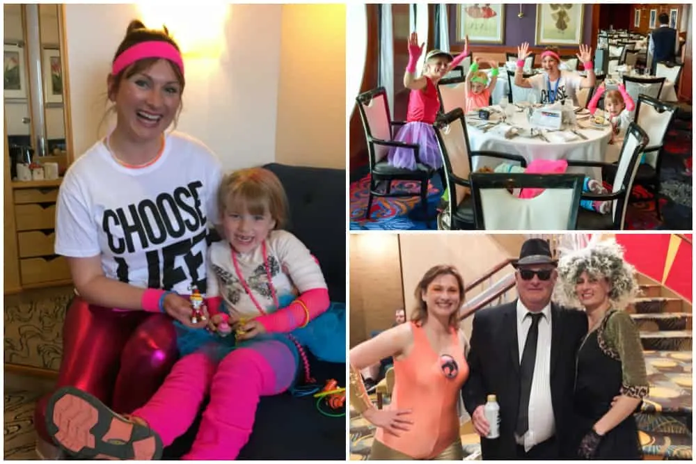 80s fancy dress - Back to the 80s cruise Navigator of the Seas