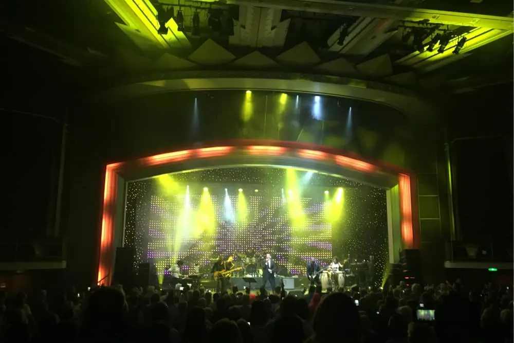 Tony Hadley performing - Back to the 80s cruise Navigator of the Seas