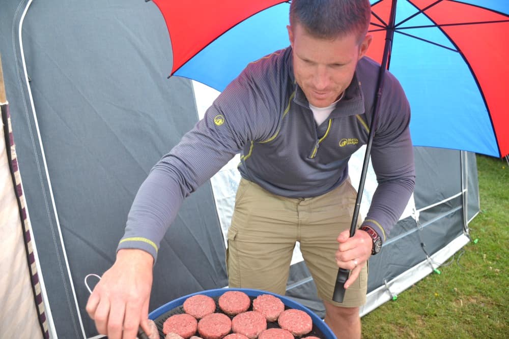 Barcbecuing in the rain - essential caravan equipment checklist