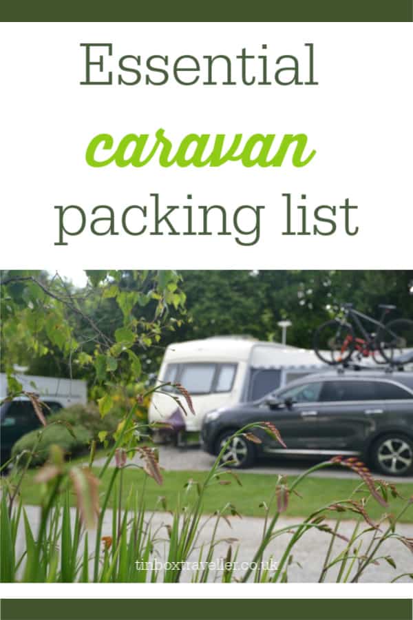 Just bought a caravan? You've come to the right place for a no non-sense checklist of caravan equipment you really need before your first caravan holiday #caravan #packinglist #caravanning #travel #travelblog #familytravelblog #checklist #caravanessentials