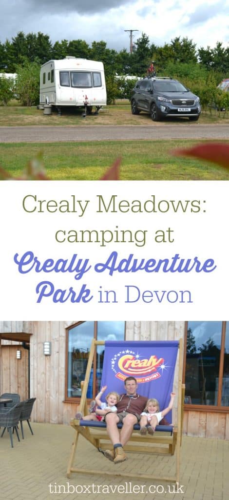 After a day of theme park fun we can recommend camping at Crealy Adventure Park, Devon. Crealy Meadows is a modern campsite with great family facilities #Devon #campsite #familyfriendlycampsite #caravanholiday #Exeter #travel #familytravel #CrealyAdventurePark