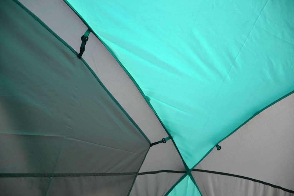 Shade wall hooks in Coleman Event Dome XL shelter - the best gazebo for camping?