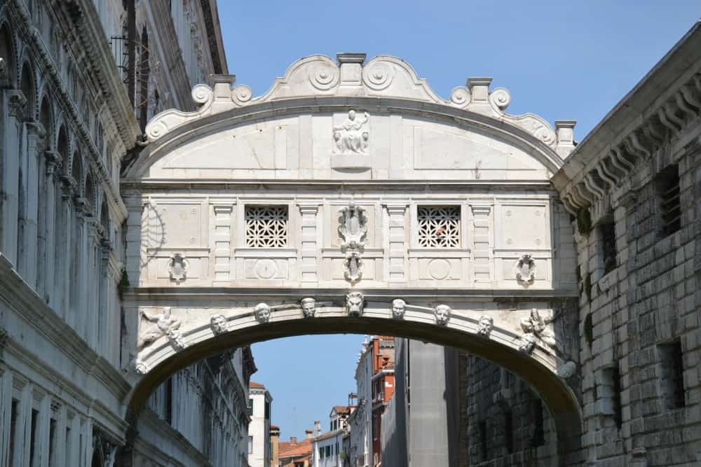 Bridge of Sighs Venice - Lake Garda to Venice with kids