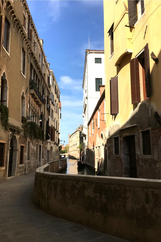 Canal in Santa Croce - Venice tour with kids