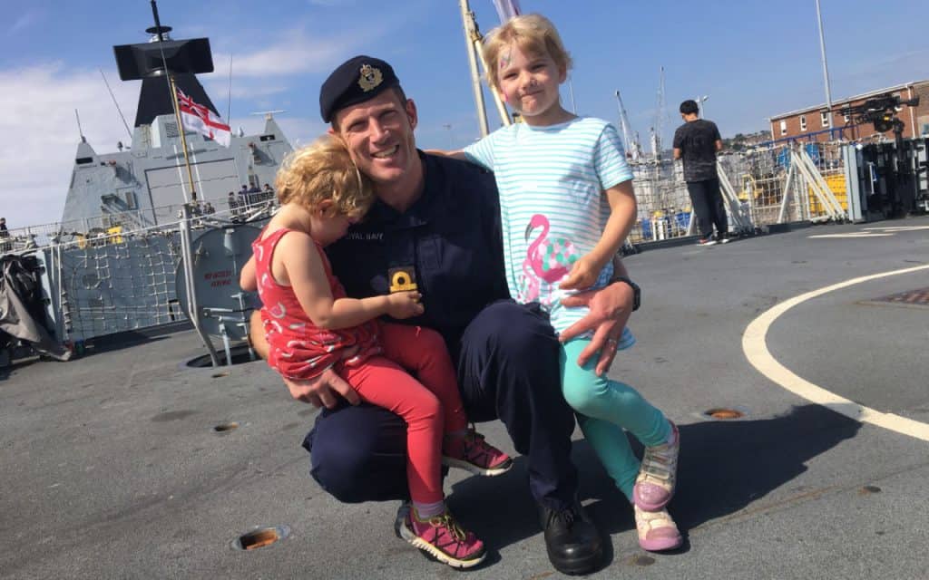 Mr Tin Box and kids