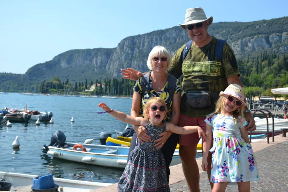 Tin Box family at Garda - Lake Garda with Al Fresco Holidays
