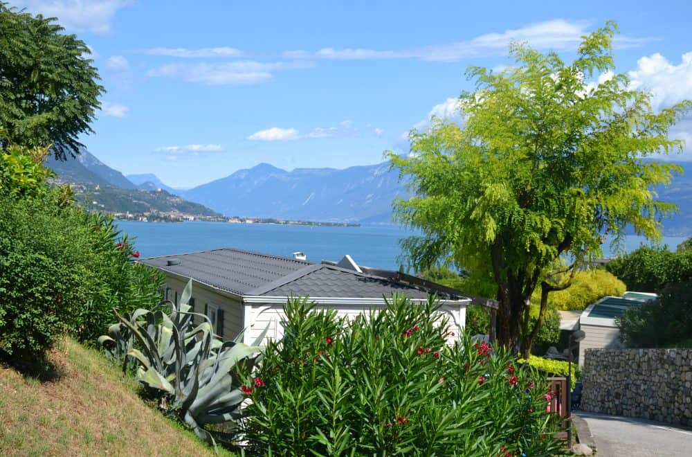 View from Caming Eden - Lake Garda with Al Fresco Holidays