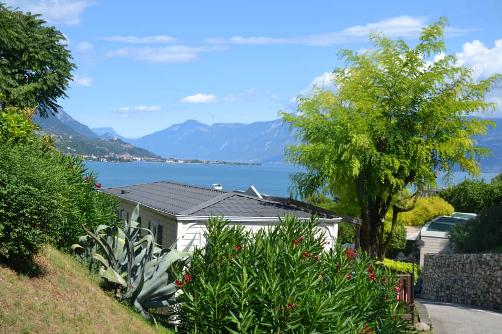 View from Caming Eden - Lake Garda with Al Fresco Holidays