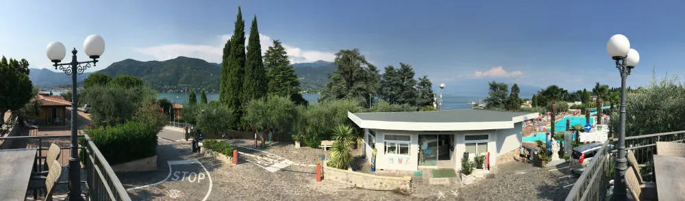 View of Camping Eden reception