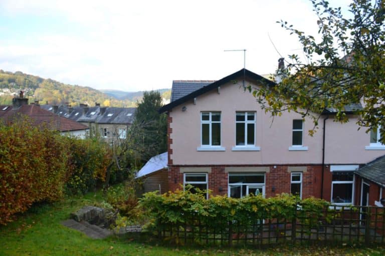 Beech House from garden - accommodation in Hebden Bridge, Yorkshire