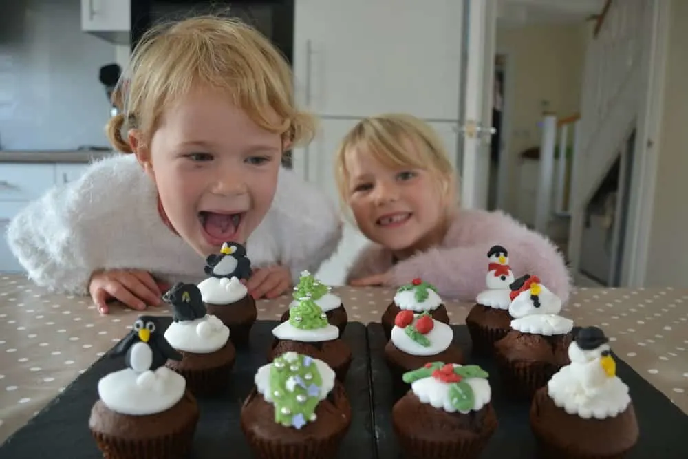 Christmas cupcakes - gifts for the whole family