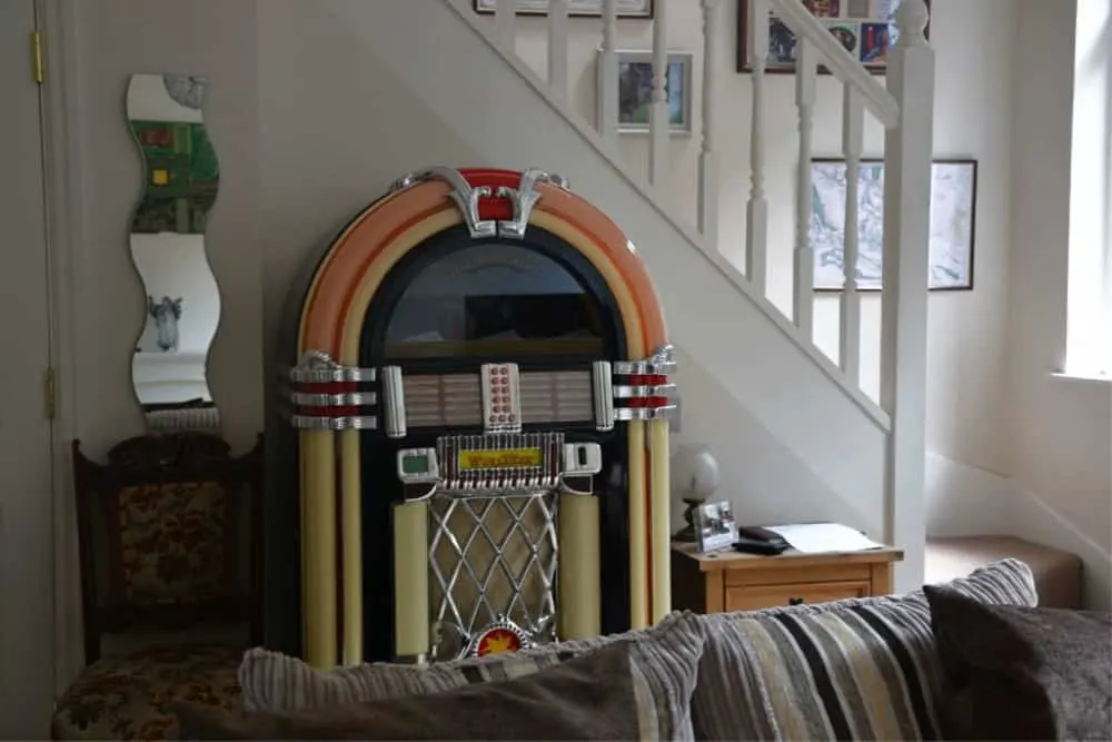 Juke box Beech House Hebden Bridge - short break in Yorkshire
