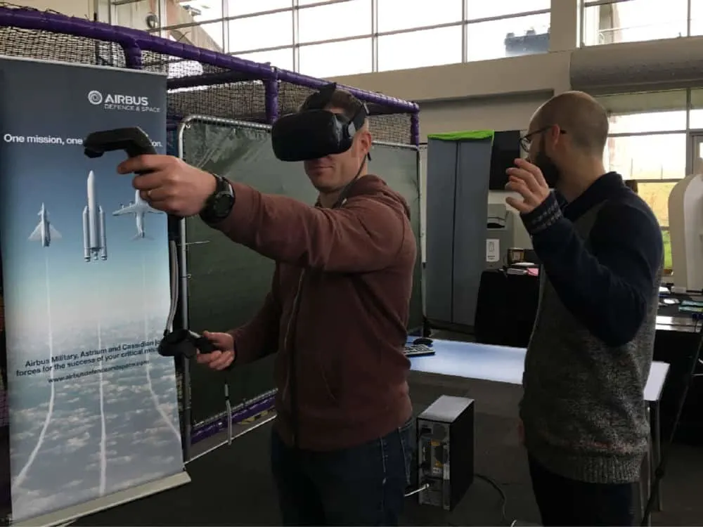 Mr TB VR headset - Winchester Science Centre