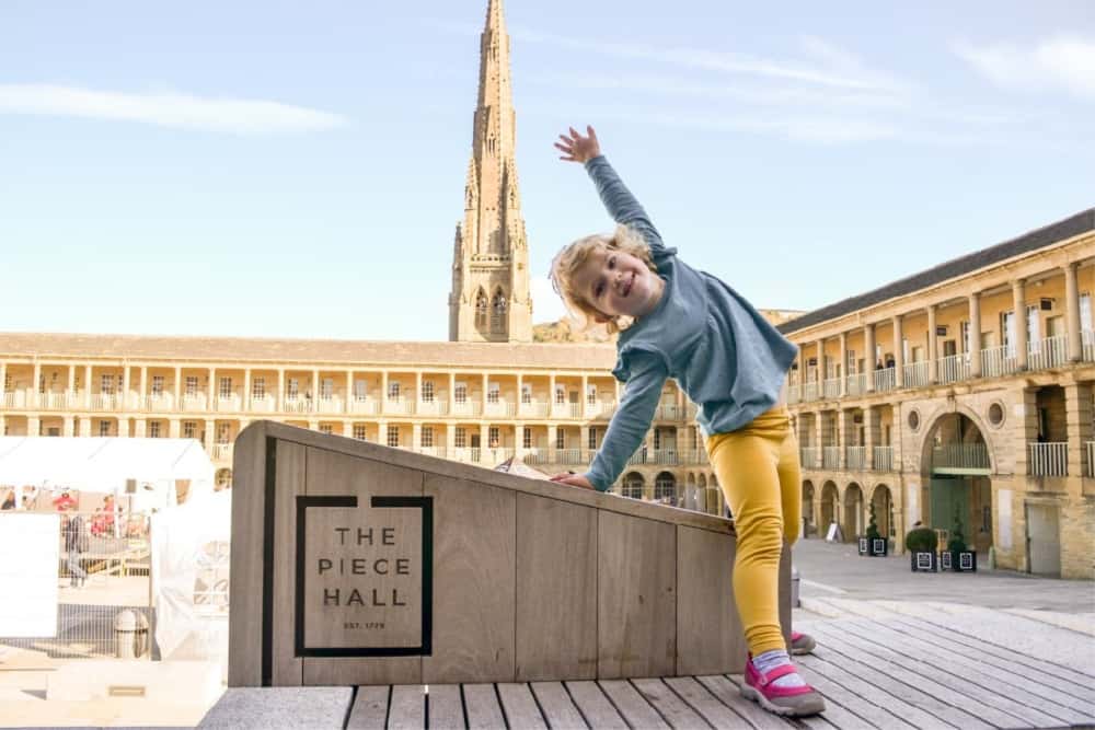 Tin Box Baby at The Piece Hall Halifax - accommodation in Hebden Bridge, Yorkshire