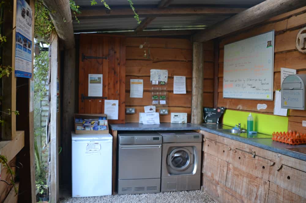 Campers Kitchen - Stonehenge Campsite review