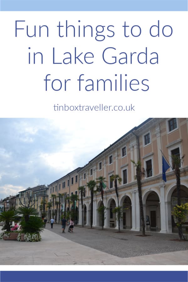 Planning a trip to the Italian Lakes? Here's some ideas for things to do in Lake Garda for families including theme parks, beaches, boat trips & markets #LakeGarda #Italy #Italian #lakes #lakeholiday #familyholiday #thingstodo #familytravel