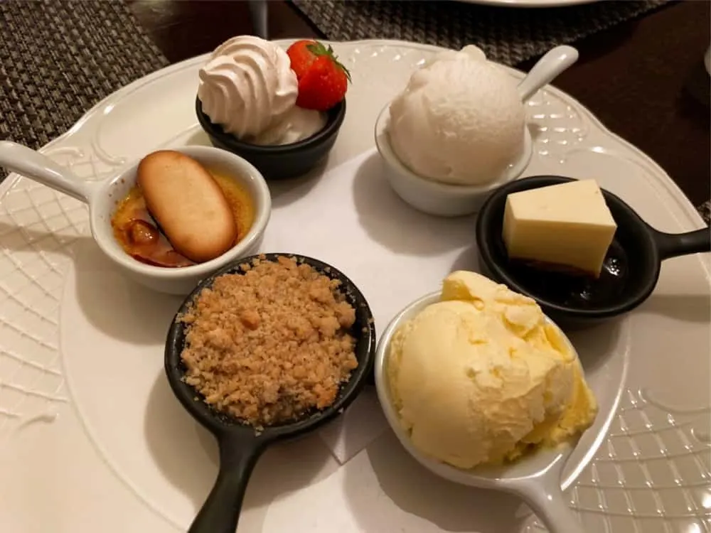 Mini desserts - Salisbury with kids - a short break in October half term