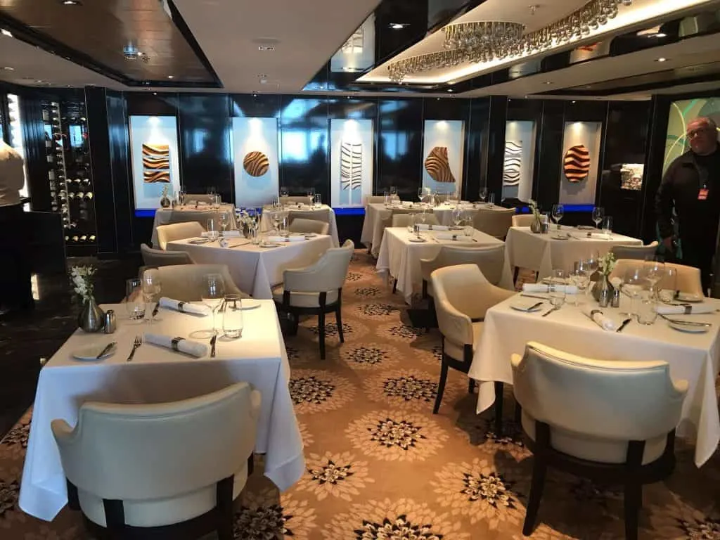 Savor restaurant on Norwegian Breakaway ship tour: NCL family cruise
