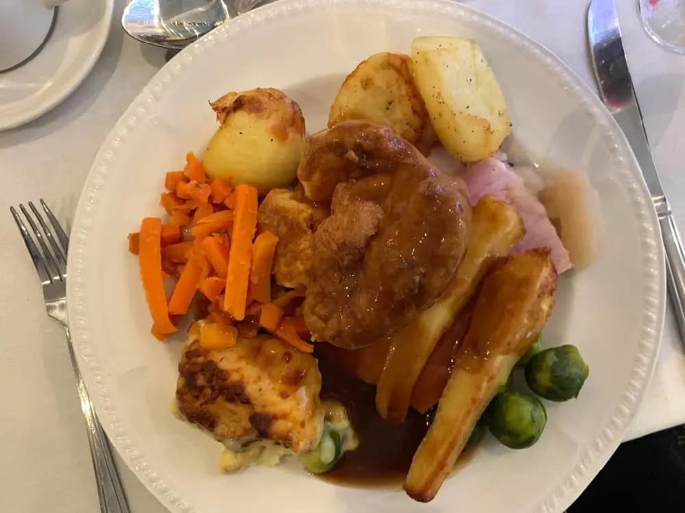 Carvery lunch at China Fleet Country Club Santa's Carvery & Grotto