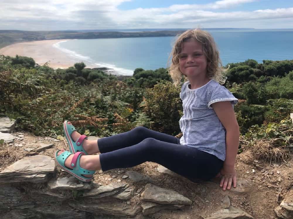 On a walk on the North Devon coast - Glamping in North Devon