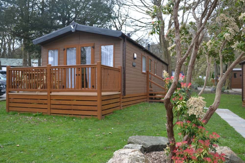 Platinum single lodge at St Ives Holiday Village - self catering holidays in Cornwall