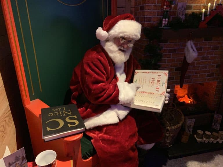 Woodlands Theme Park Santa - Devon's best Santa's Grotto