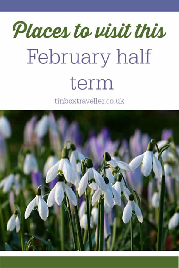 Looking for fun days out with the kids this February half term? Whether you're after fresh air or things to do on rainy days there's some thing here for you #halfterm #schoolholidays #February #daysout #familyattractions #thngstodo #familyfun #spring #familytravelblog #UK
