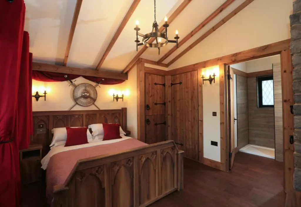 Warwick Castle lodge - where to go on holiday in February