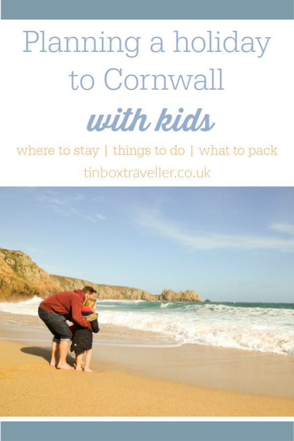 Everything you need to know when planning family holidays in Cornwall: where to stay, things to do, dog-friendly places, beaches & what to do when it rains! #Cornwall #England #UK #family #holiday #kids #dogfriendly #selfcatering #thingstodo #hotel #familyattractions #travel #inspiration #packinglist #break